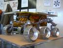BPL-003 Moranic Mission to Montana
LIMPER (Limited Intelligence Marginally Produced Exploration Rover) breadboard stage prototype.  The vehicle is scheduled for overhaul and replacement of nearly every element, due to myriad engineering and general intellectual defects.  New systems being developed include power, navigation, suspension, communications, and style.