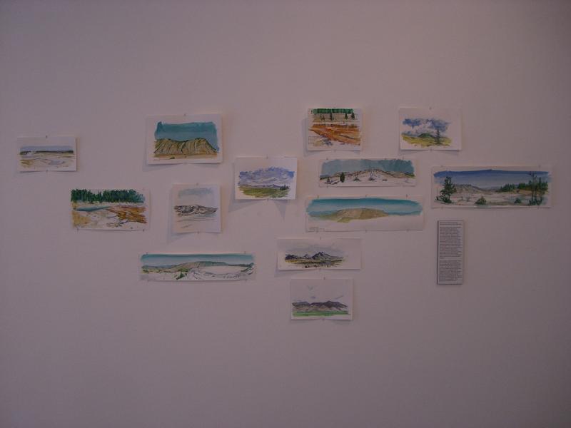 Grouping of Scouting Expedition Paintings by BPL Staff.