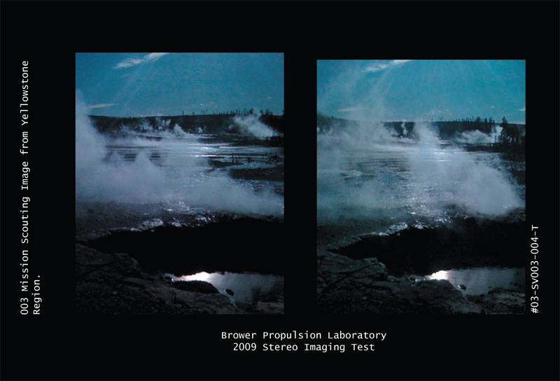 BPL Stereo Imaging Test: Yellowstone