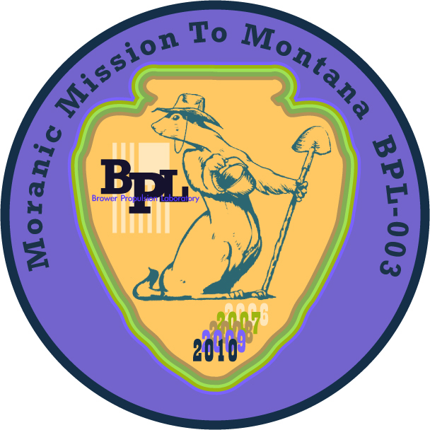 Official Insignia for BPL-003 Moranic Mission to Montana