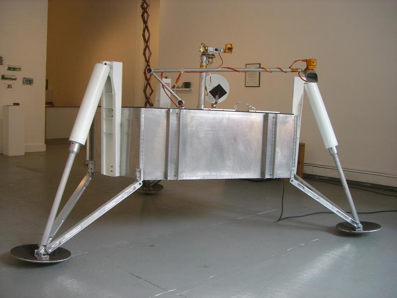 Front view of Munin(Module for Unmanned Novel Investigation and Notation) Lander at PLOT(Pre Launch Operations and Test), 2009